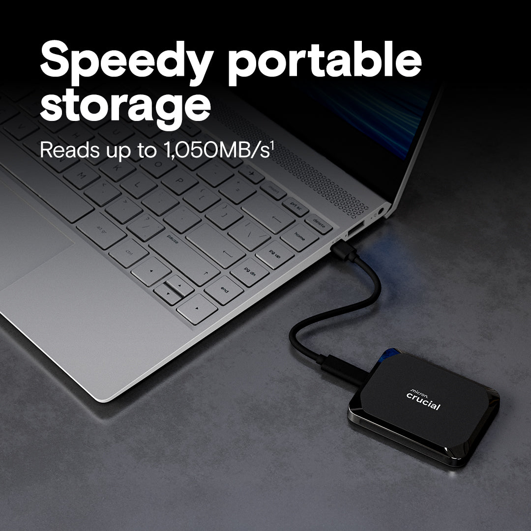 CRUCIAL X9 1TB PORTABLE SSD CT1000X9SSD9 - Image 3