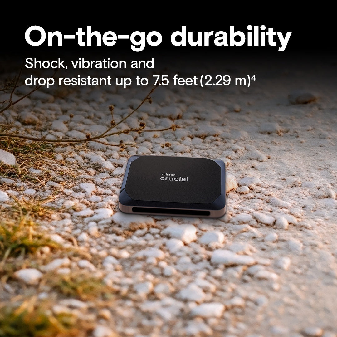 CRUCIAL X9 1TB PORTABLE SSD CT1000X9SSD9 - Image 6