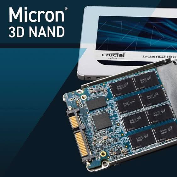 CRUCIAL MX500 500GB SATA SSD - Image 5