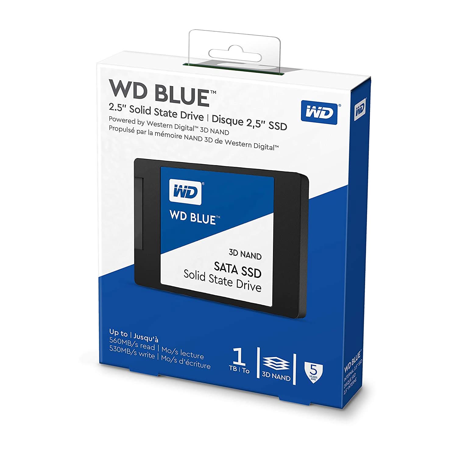 WESTERN DIGITAL BLUE 1TB SATA INTERNAL SOLID STATE DRIVE SA510 EDS100T3B0A-00AXR0 - Image 2