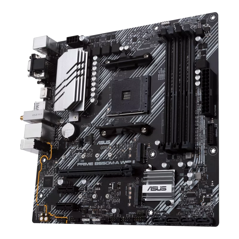 ASUS B550M-A PRIME WIFI II AMD AM4 MOTHERBOARD - Image 4