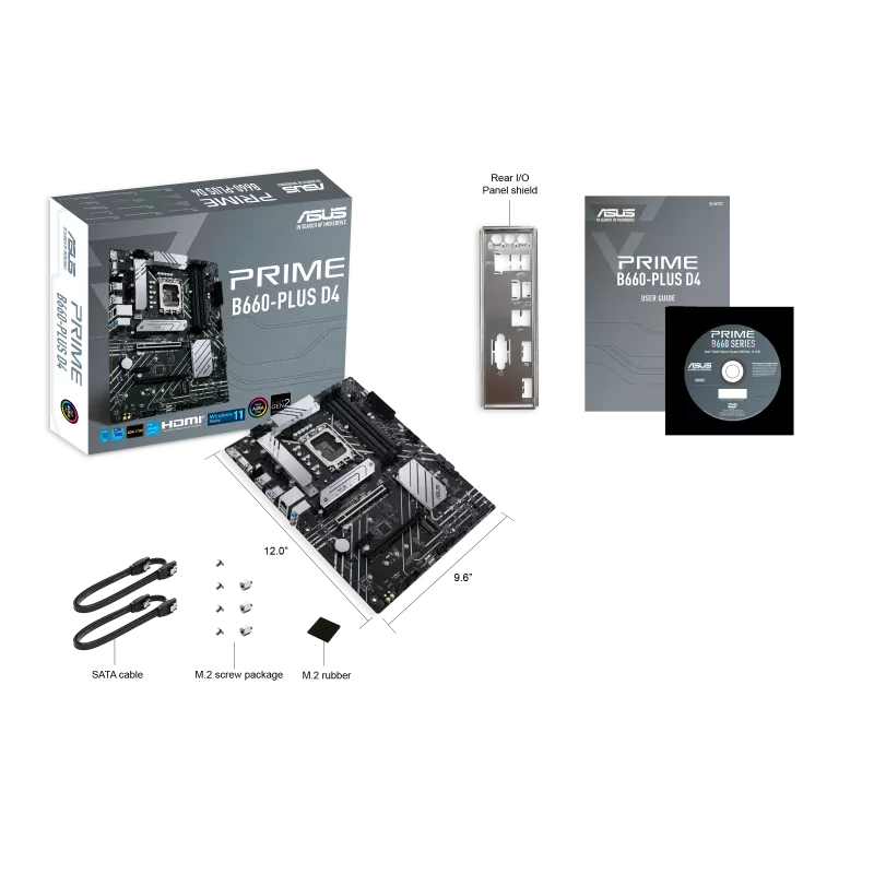 ASUS PRIME B660-PLUS DDR4 LGA1700 MOTHERBOARD - Image 6