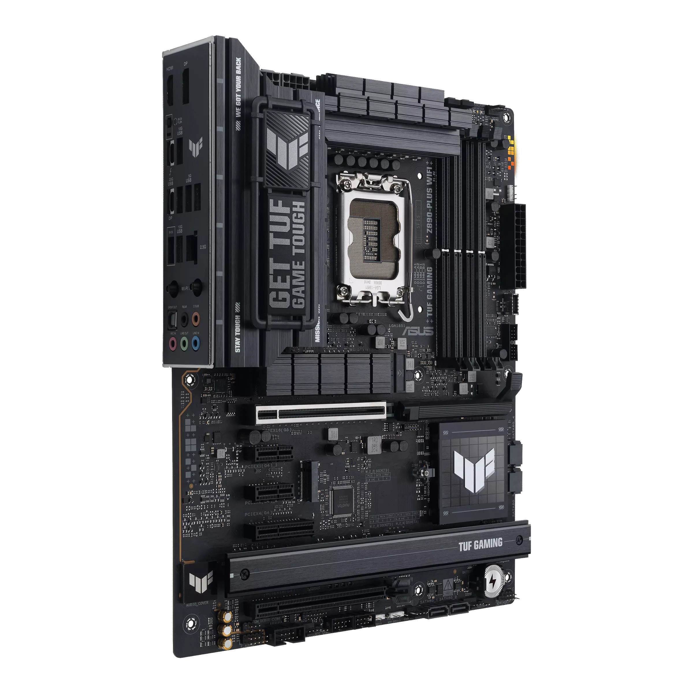 ASUS TUF GAMING Z890-PLUS WIFI MOTHERBOARD - Image 2