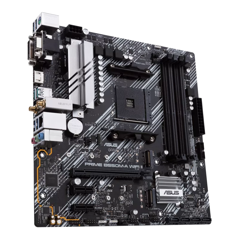 ASUS B550M-A PRIME WIFI II AMD AM4 MOTHERBOARD - Image 3