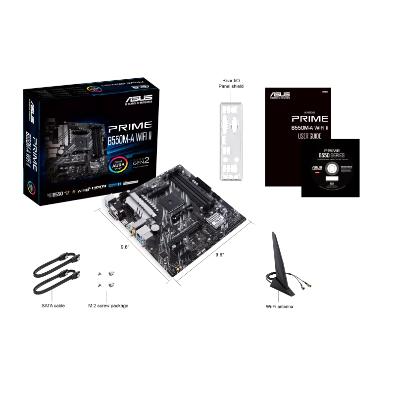 ASUS B550M-A PRIME WIFI II AMD AM4 MOTHERBOARD - Image 7