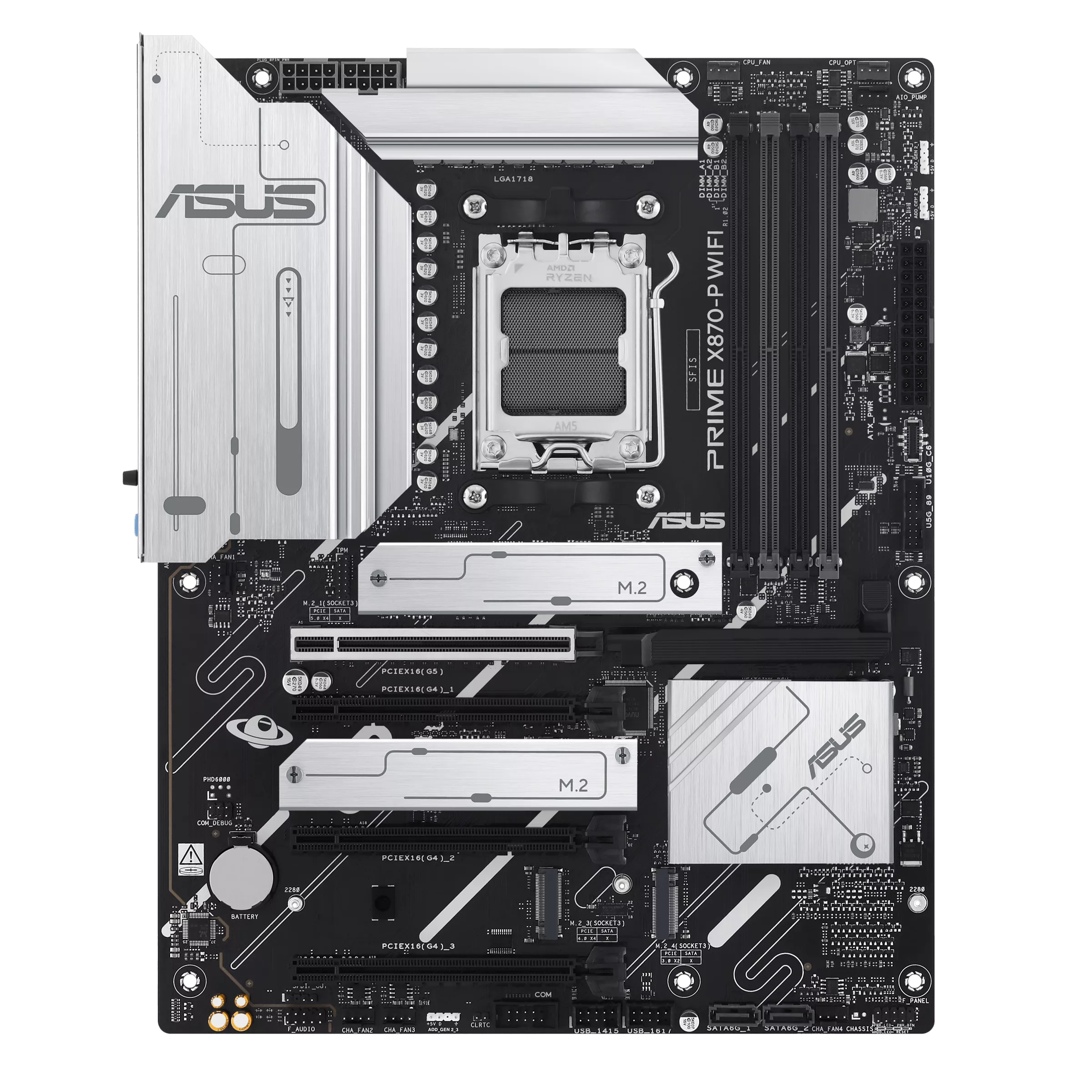 ASUS PRIME X870-P WIFI-CSM MOTHERBOARD - Image 2