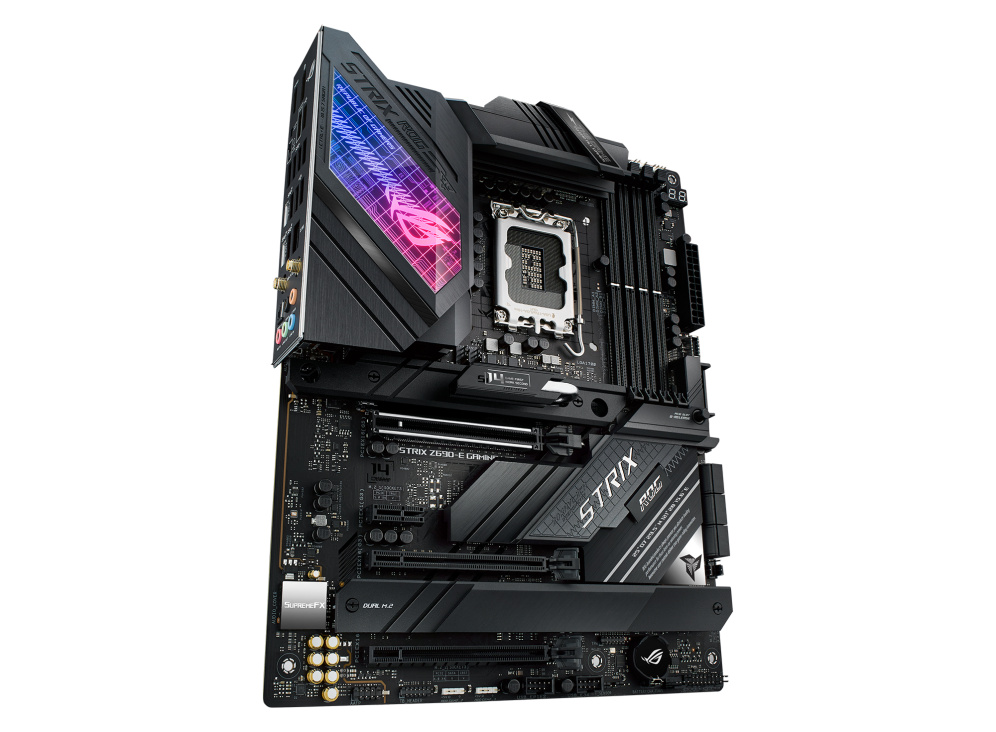 ASUS ROG STRIX Z690-E GAMING WIFI DDR5 INTEL LGA1700 MOTHERBOARD - Image 4