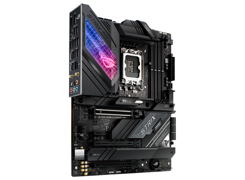 ASUS ROG STRIX Z690-E GAMING WIFI DDR5 INTEL LGA1700 MOTHERBOARD - Image 2