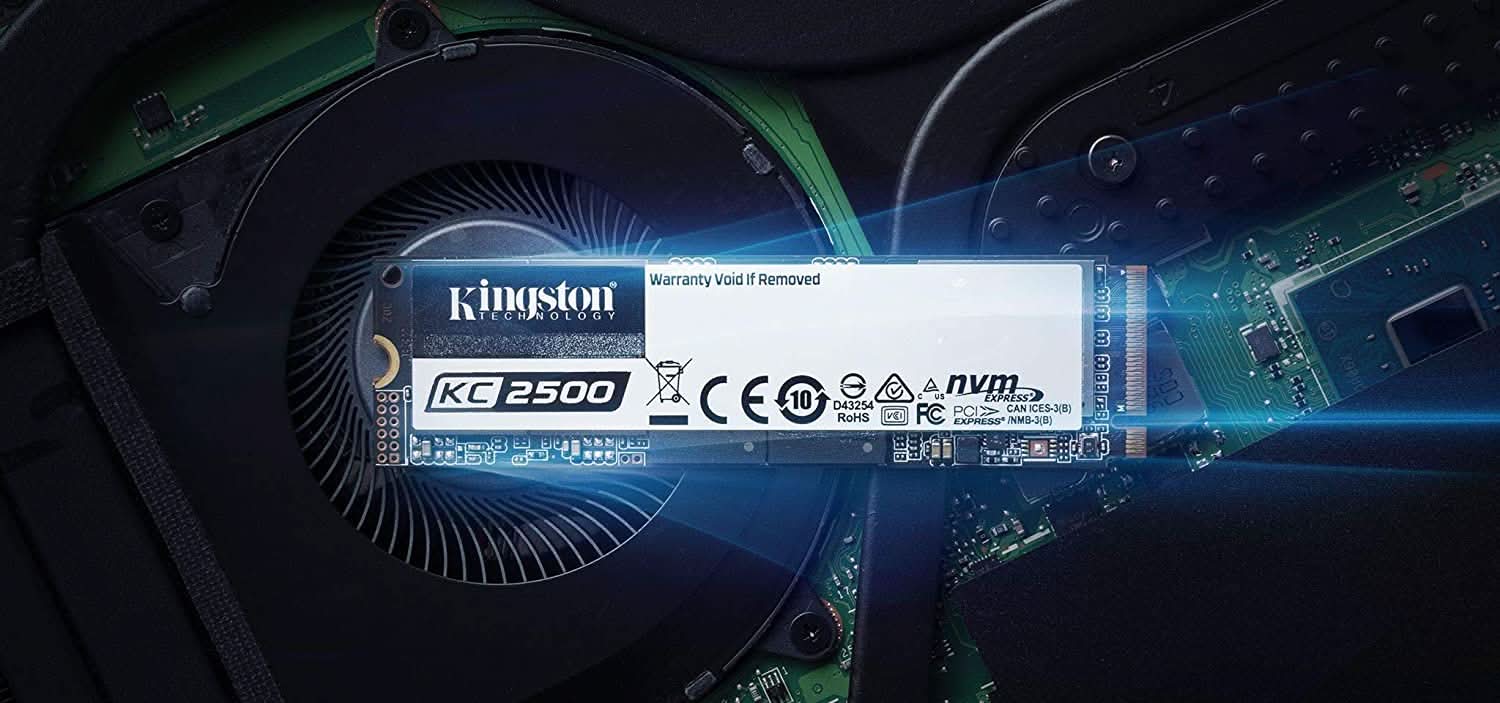 KINGSTON 500GB KC2500 NVME M.2 SSD - Image 4