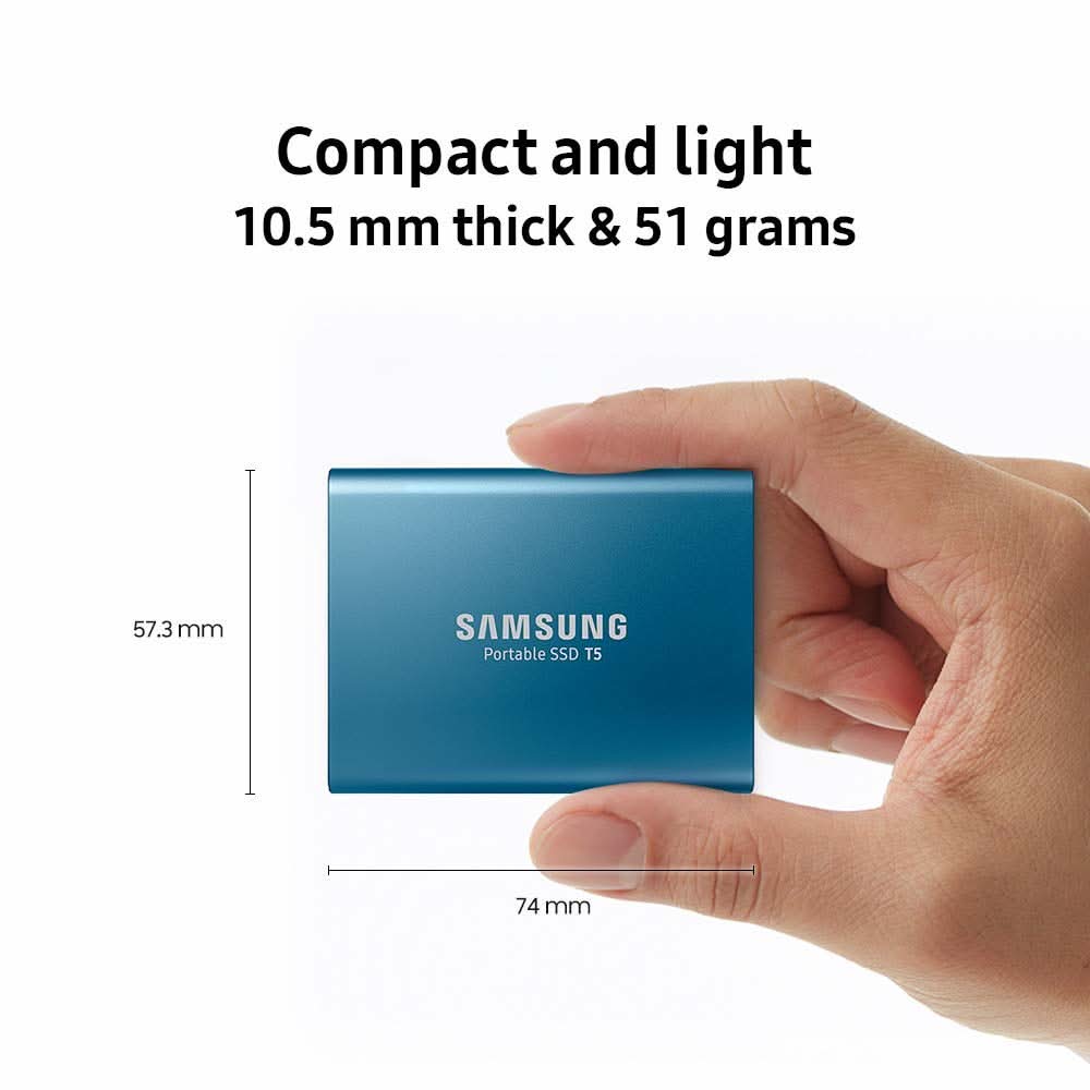 SAMSUNG T5 500GB EXTERNAL SSD - Image 6