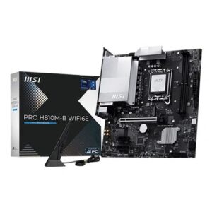 MSI PRO H810M-B WIFI6E DDR5 Intel LGA 1851 Motherboard