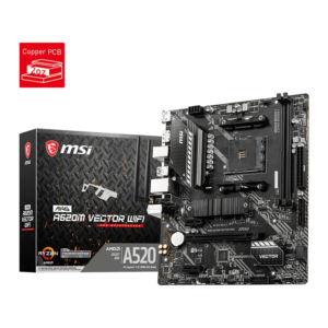 MSI MAG A520M Vector WiFi AM4 Micro ATX Motherboard