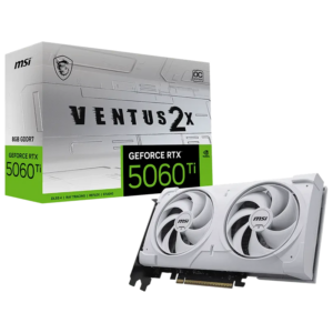 MSI GeForce RTX 5060 Ti 8G VENTUS 2X OC WHITE PLUS GRAPHIC CARD