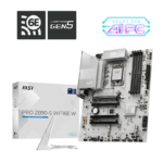 MSI PRO Z890-S WIFI6E White DDR5 LGA 1851 Motherboard