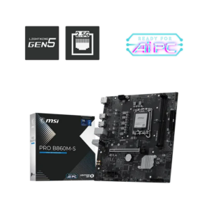 MSI PRO B860M-S DDR5 LGA 1851 Motherboard