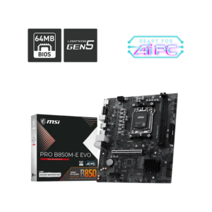 MSI PRO B850M-E EVO DDR5 AM5 Motherboard
