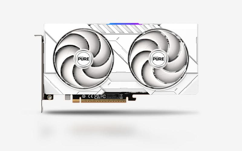 SAPPHIRE PURE RADEON RX 9060 XT 16GB GDDR6 GRAPHICS CARD