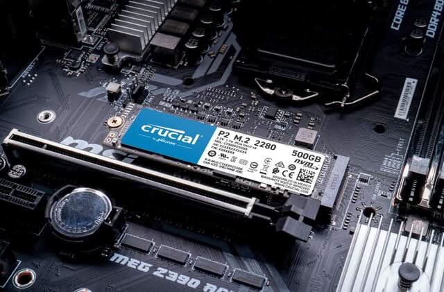 CRUCIAL 1TB NVME M.2 P2 INTERNAL SSD - Image 3