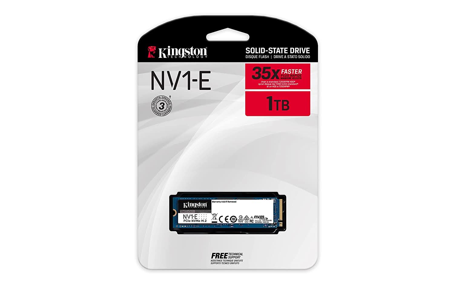 KINGSTON NV1 1TB NVME M.2 SSD - Image 3