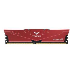 TEAMGROUP T-FORCE VULCAN Z 8GB (8GBX1) DDR4 3200MHZ DESKTOP RAM (RED)
