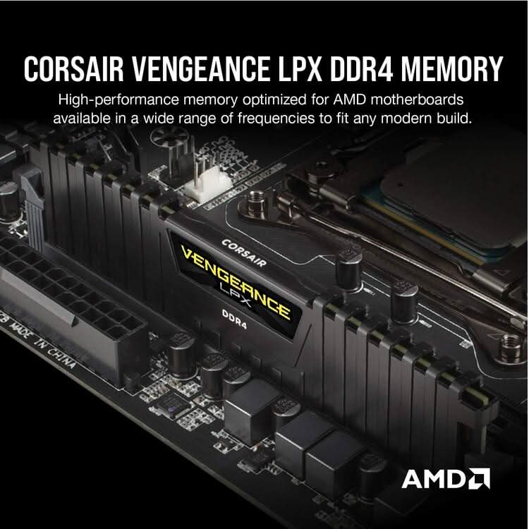 CORSAIR VENGEANCE LPX64GB (2X 32GB) DDR4 3600MHZ RAM CMK64GX4M2D3600C18 - Image 4