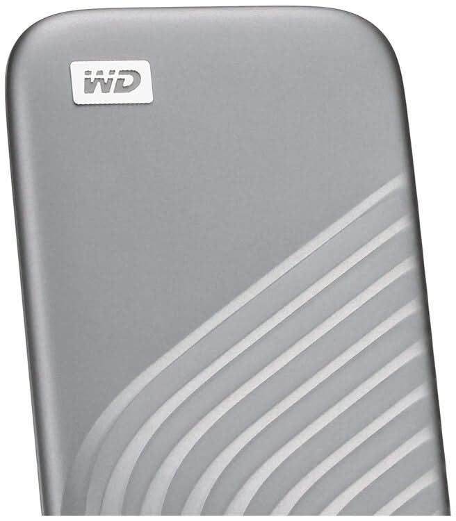 WESTERN DIGITAL MY PASSPORT 500GB GREY EXTERNAL SSD - Image 4