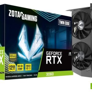 ZOTAC GEFORCE RTX 3060 12GB TWIN EDGE GRAPHIC CARD