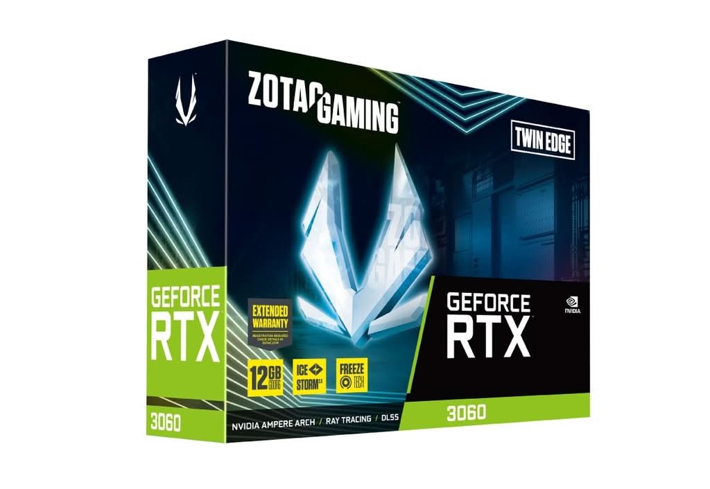 ZOTAC GEFORCE RTX 3060 12GB TWIN EDGE GRAPHIC CARD - Image 6