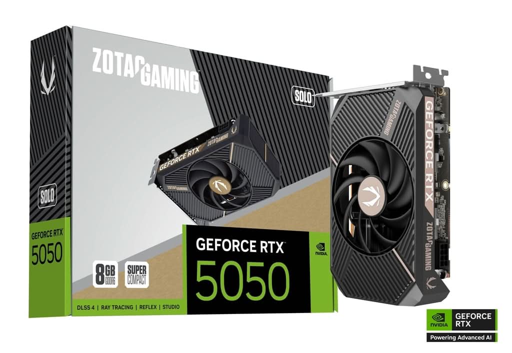 ZOTAC GAMING GEFORCE 8GB RTX 5050 SOLO