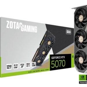 ZOTAC GAMING GeForce 12GB RTX 5070 SOLID