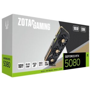 ZOTAC GAMING GeForce 16GB RTX 5080 SOLID CORE