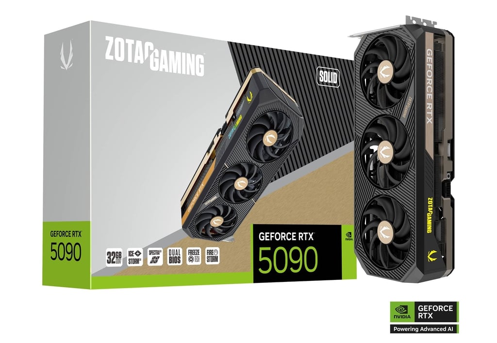 ZOTAC GAMING GEFORCE RTX 5090 SOLID 32GB GDDR7 - Image 2